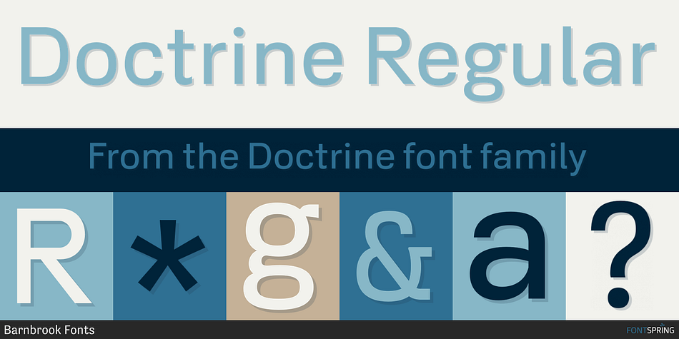 Doctrine Regular Font