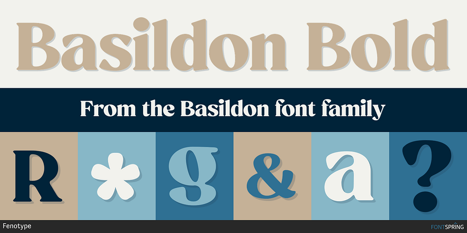 Basildon Bold Font