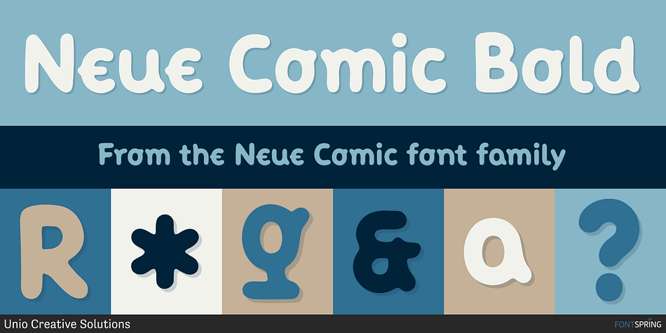 Neue Comic Bold Font