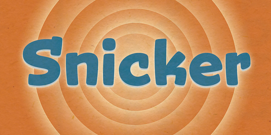 Displaying the beauty and characteristics of the Snicker font family.