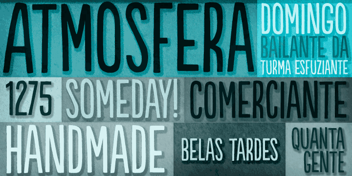 Emphasizing the favorited Populaire font family.
