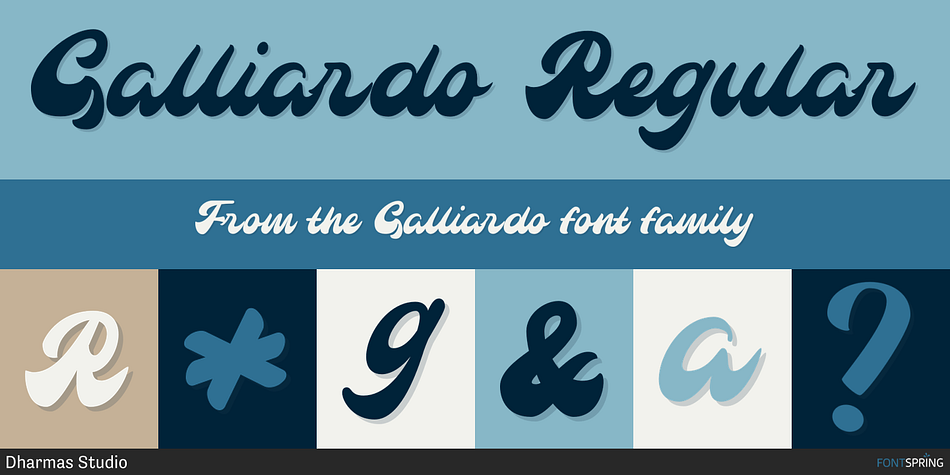 Galliardo Regular Font