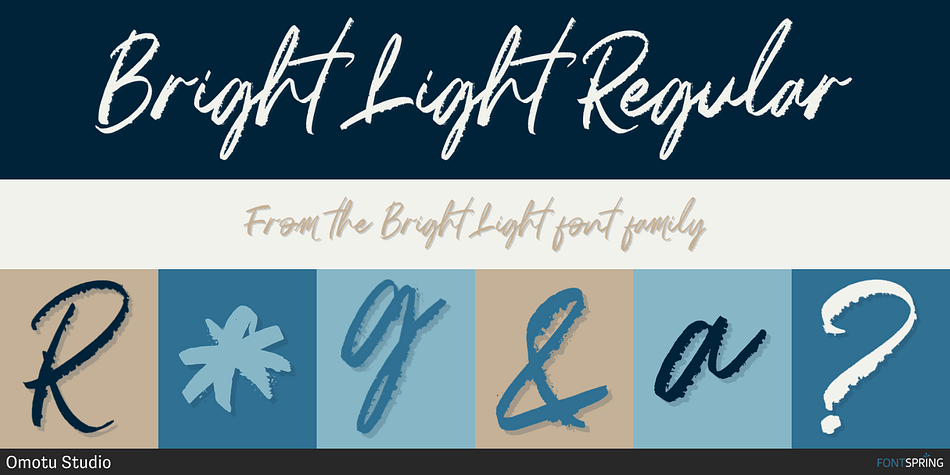 Bright Light Regular Font