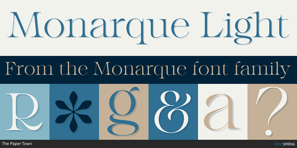 Monarque Light Font