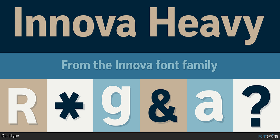 Innova Heavy Font