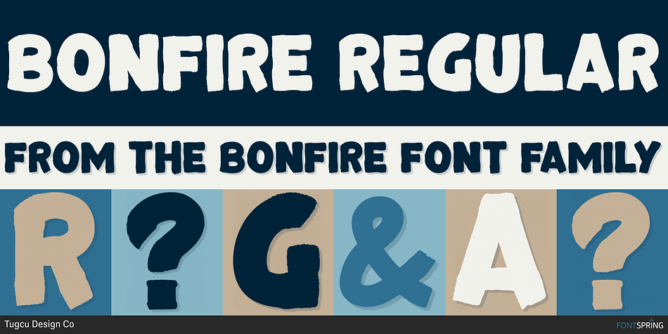 Bonfire Regular Font