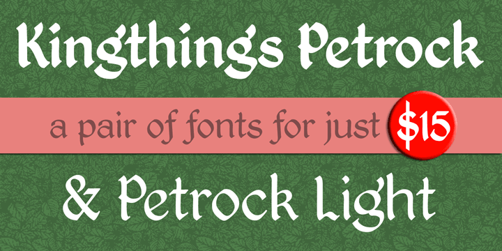 Petrock Light is a lighter form of Petrock - makes both of them more usable.".