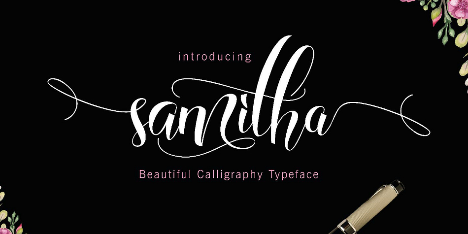 Samitha Script is a Modern Calligraphy typeface.