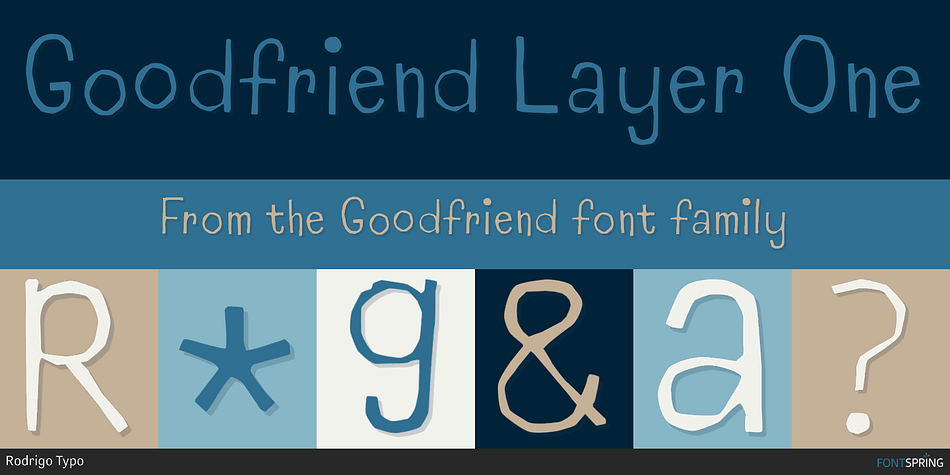 Goodfriend Layer One Font