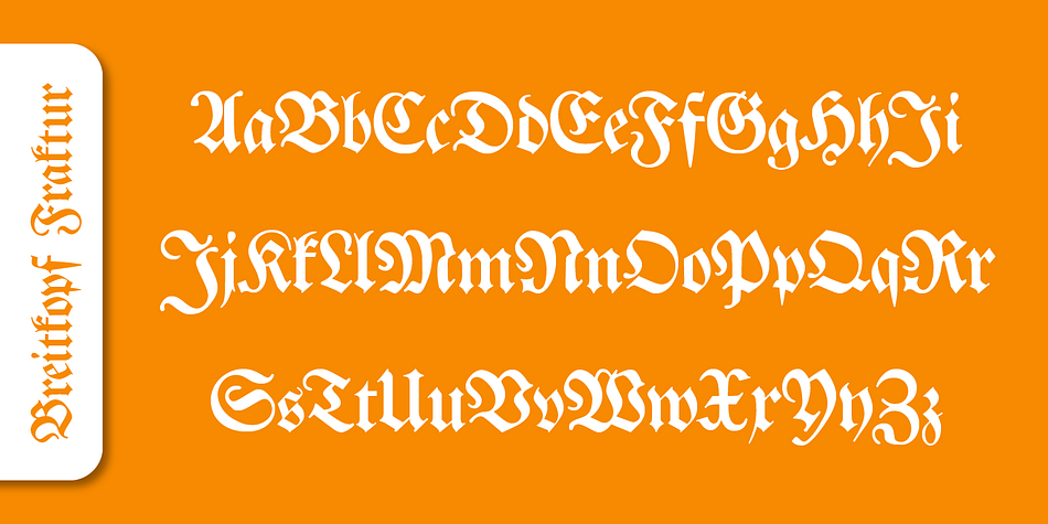 Starting in the 16th century and lasting well into the 20th century, most works in Germany were printed using blackletter types.