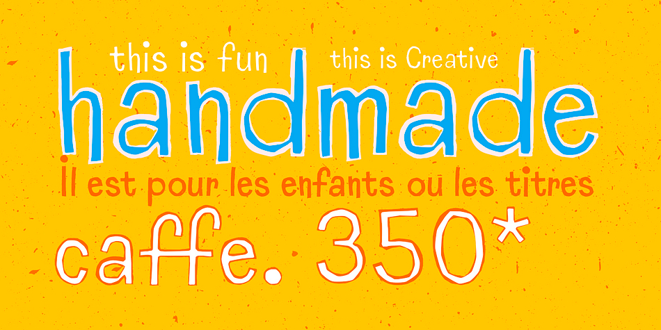 Emphasizing the favorited Goodfriend font family.