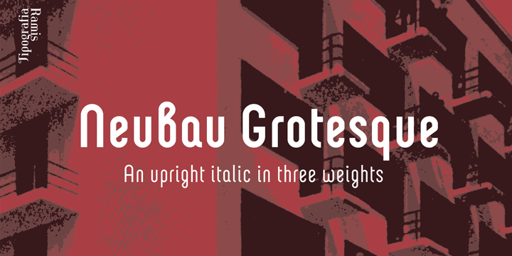 Displaying the beauty and characteristics of the Neubau Grotesque font family.