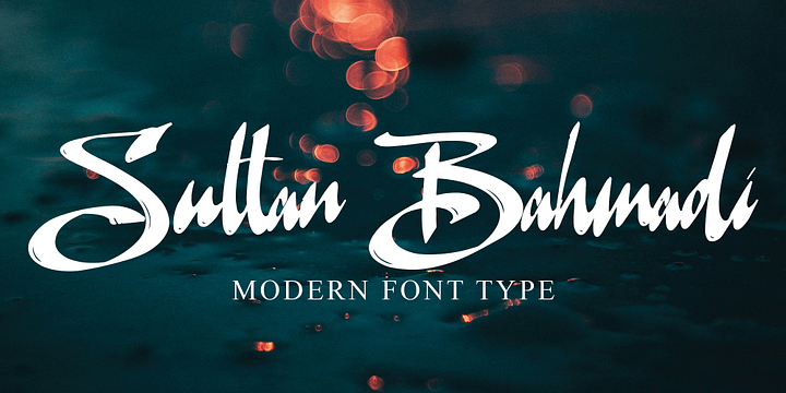 Sultan Bahmadi font family by Ayska