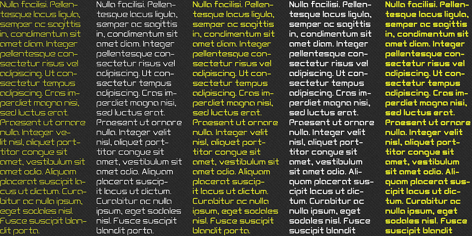 Cogtan is a a ten font family.