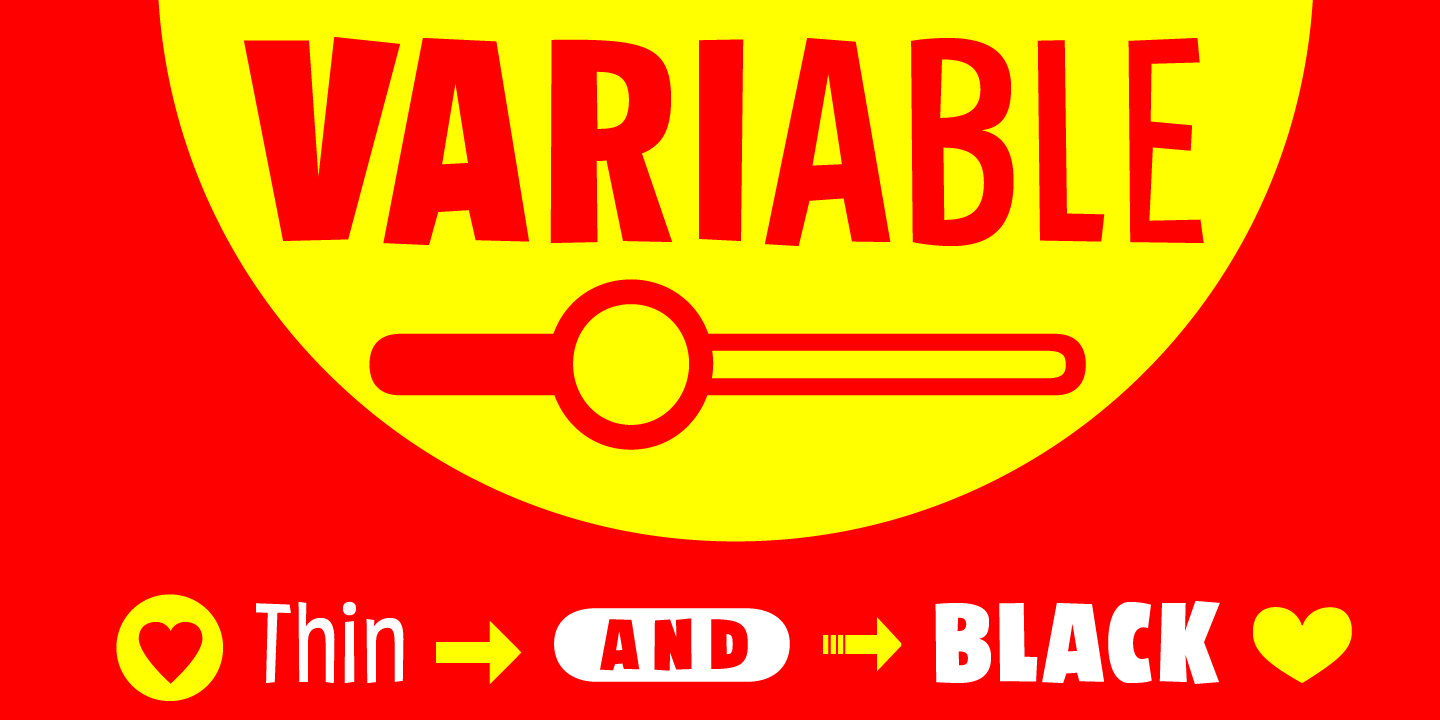 Chunky Sans Variable