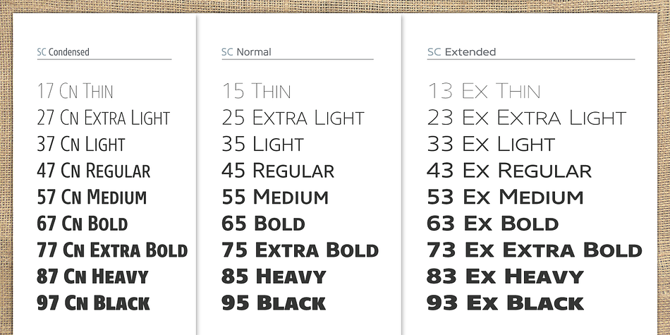 The spaces between individual letter forms are precisely adjusted to create the perfect typesetting.