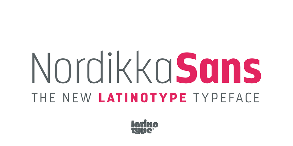 Nordikka is a 10-style sans-serif simple pure typeface designed by Luciano Vergara.