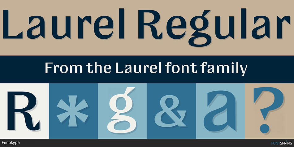 Laurel Regular Font