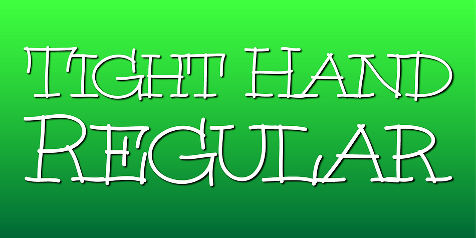 Tight Hand Regular is vertical while Tight Hand Oblique is the oblique version.