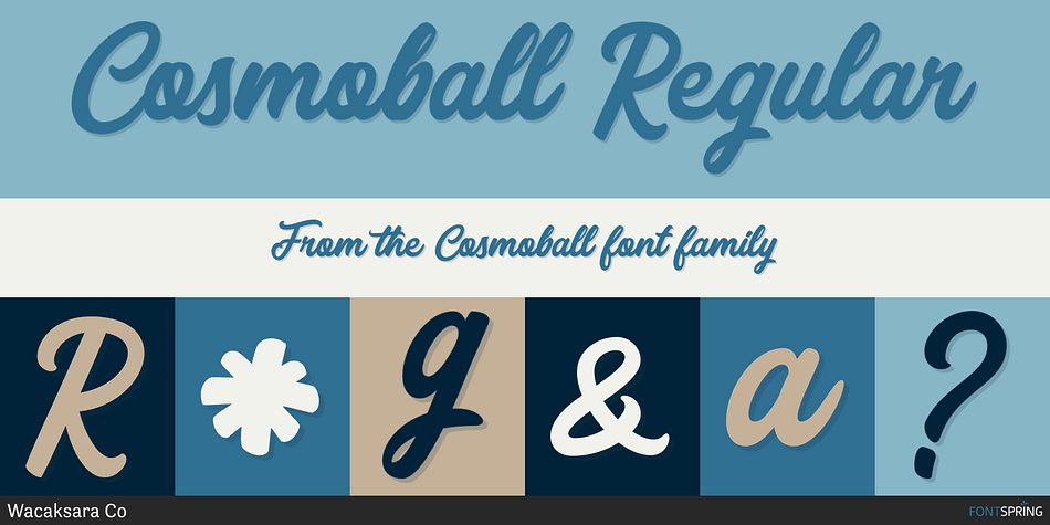 Cosmoball Regular Font