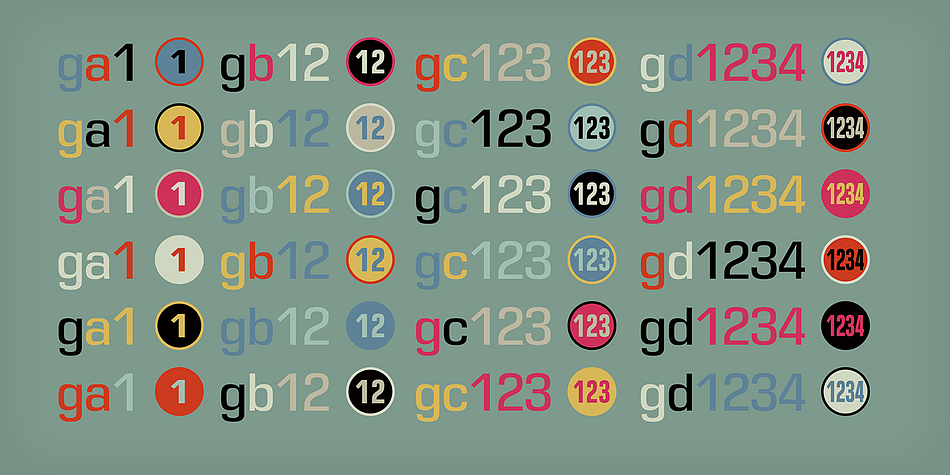 First, select a ring which can hold the number of digits you want, then type the digits; the rest happens automatically.