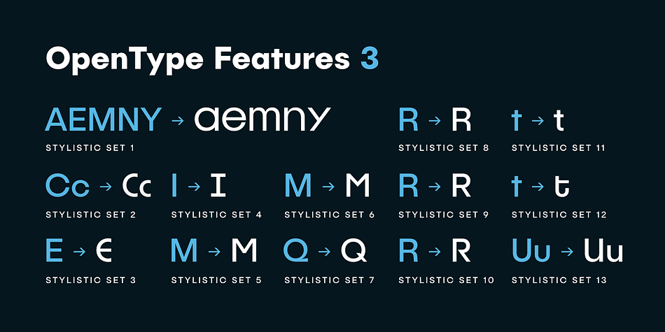 Publica Sans font family sample image.