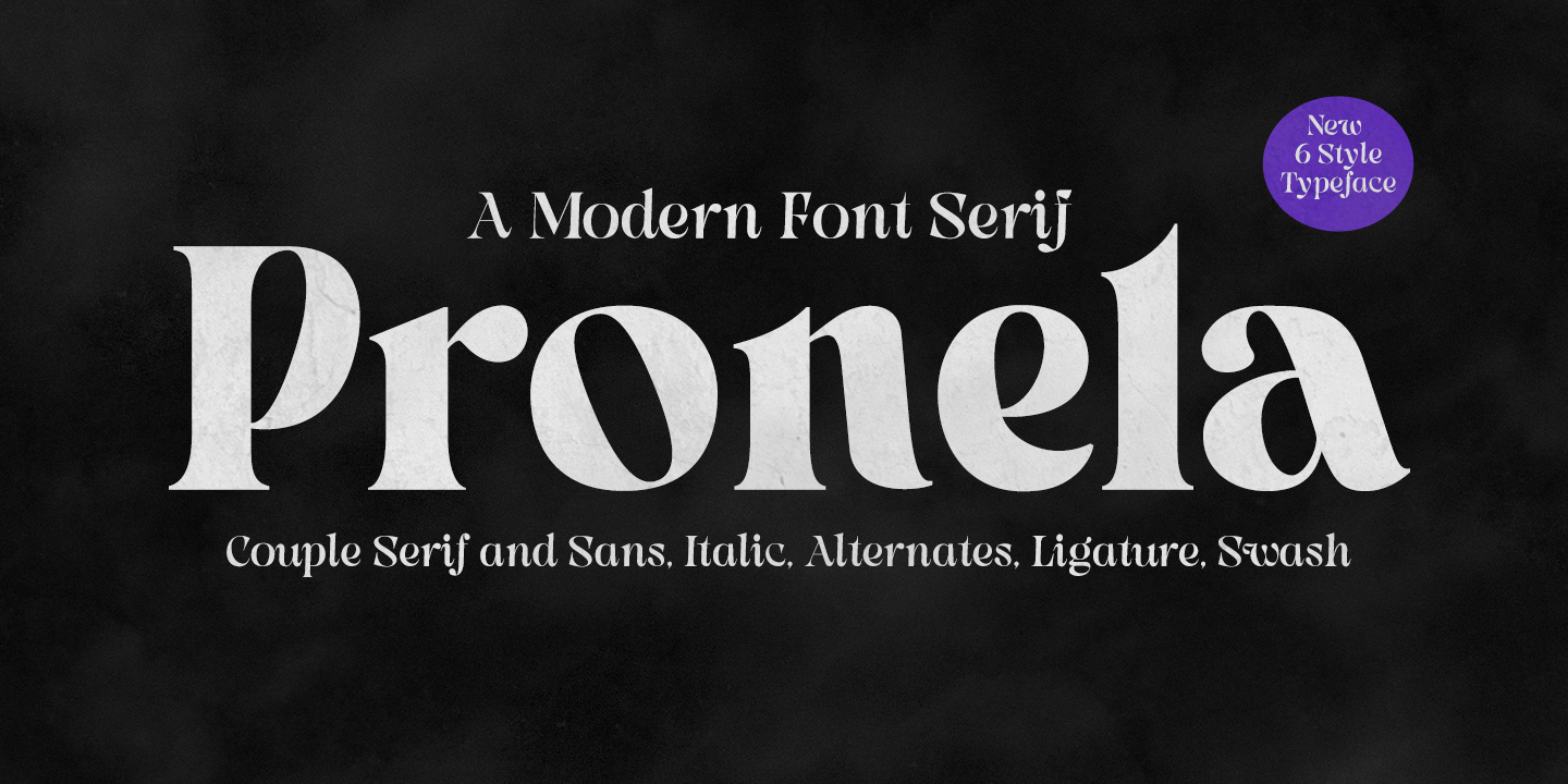 Pronela Font