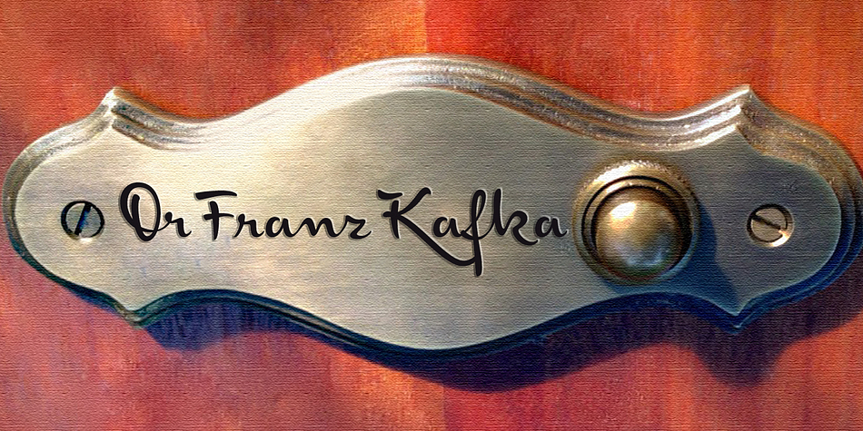 With typeface the Josef K, Julia Sysmäläinen turns once more to Franz Kafka’s writing style.