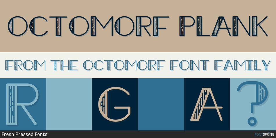 Octomorf Plank Font