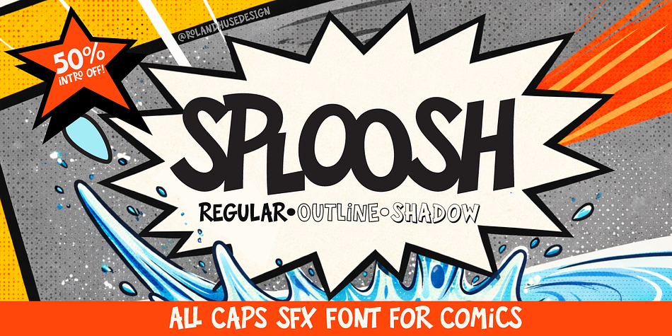 Splash Font