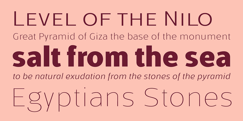 Emphasizing the popular Kareemah font family.