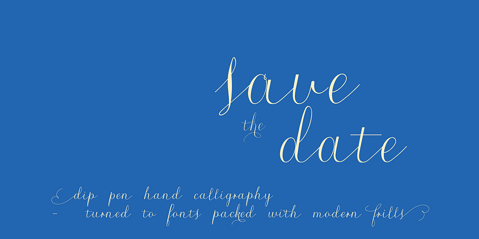 Roicamonta is a six font, script and modern calligraphy family by Aga Silva Fonts.