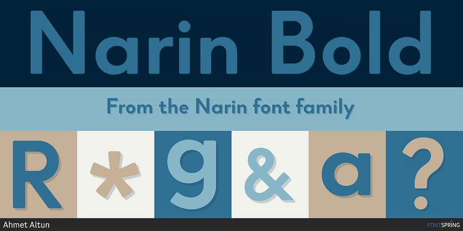 Narin Bold Font
