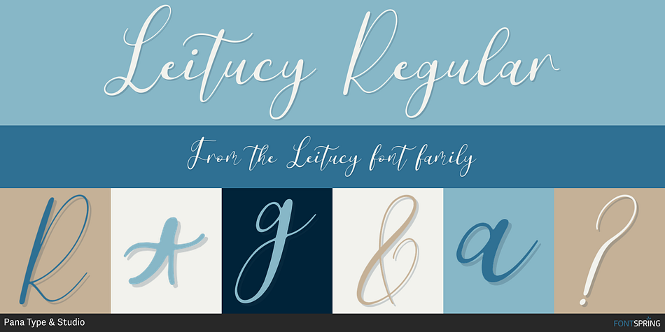 Leitucy Regular Font