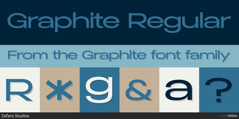 Graphite Regular Font