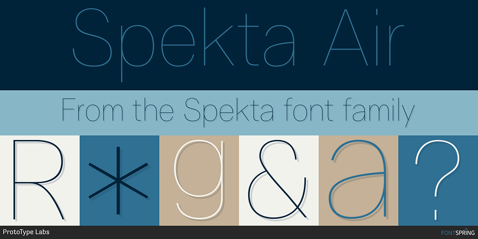 Spekta Air Font