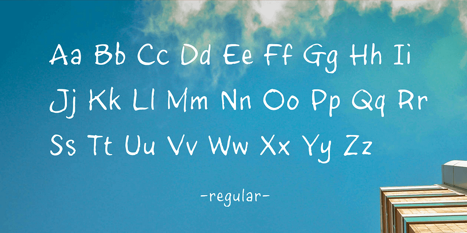 Highlighting the Inkydoo font family.