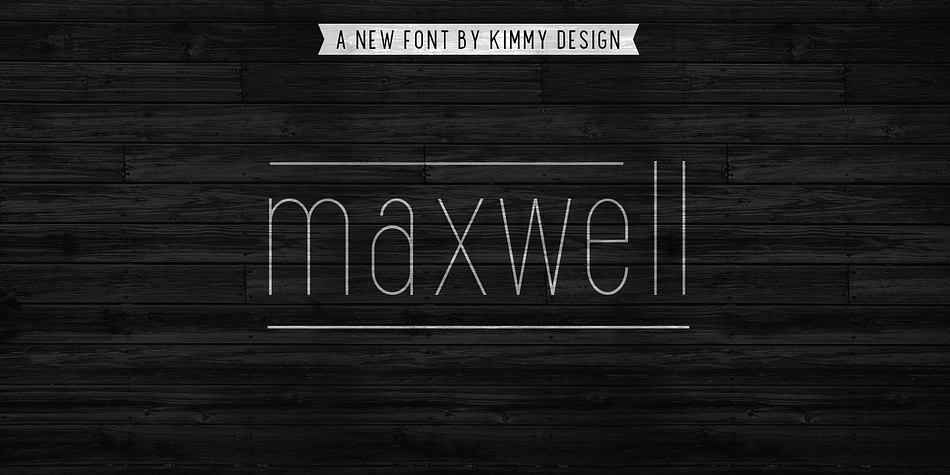 Displaying the beauty and characteristics of the Maxwell font family.