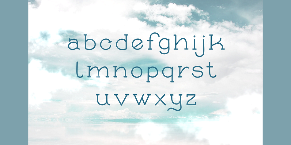 Displaying the beauty and characteristics of the Skybird font family.