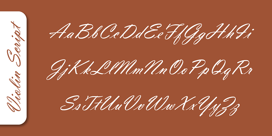 Highlighting the Violin Script Pro font family.