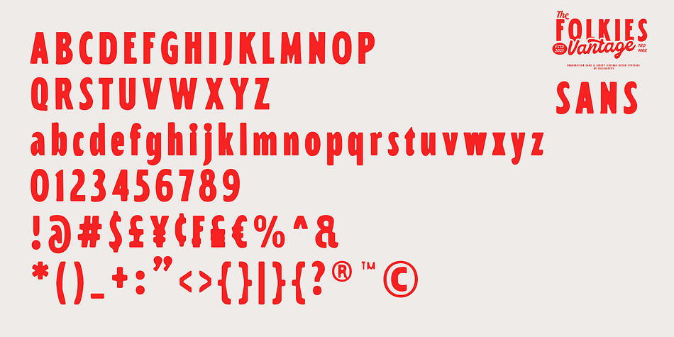 It’s perfect for labels, t-shirt prints, cafe menus, logotypes, rustic packaging, and nostalgic design themes.