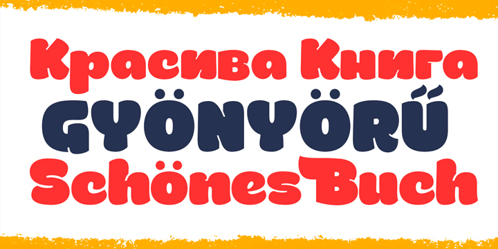 Munky Negra is a three font, dingbat, display and kids family by Rodrigo Typo.