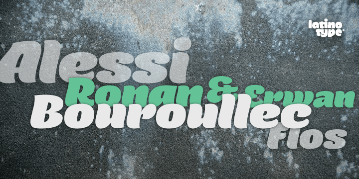 From the drained filling concept of forms Comalle was born, a typeface that pretends to enchant with its delicate counter space design and to impact with the heavy outlines which compose its form.