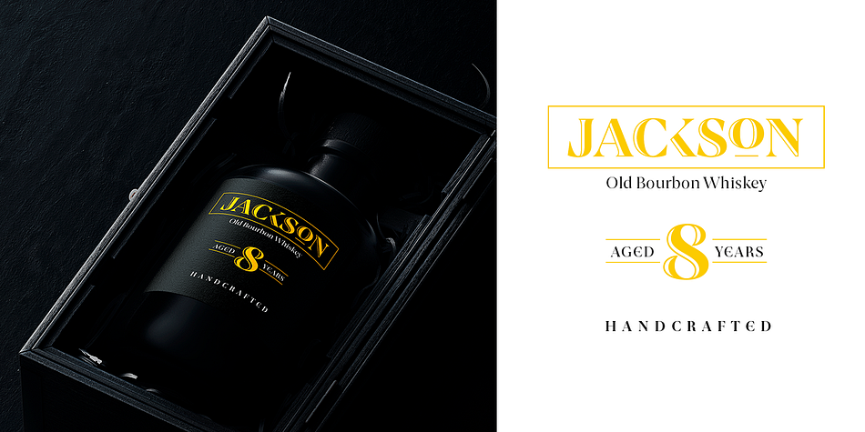 Joane font family example.