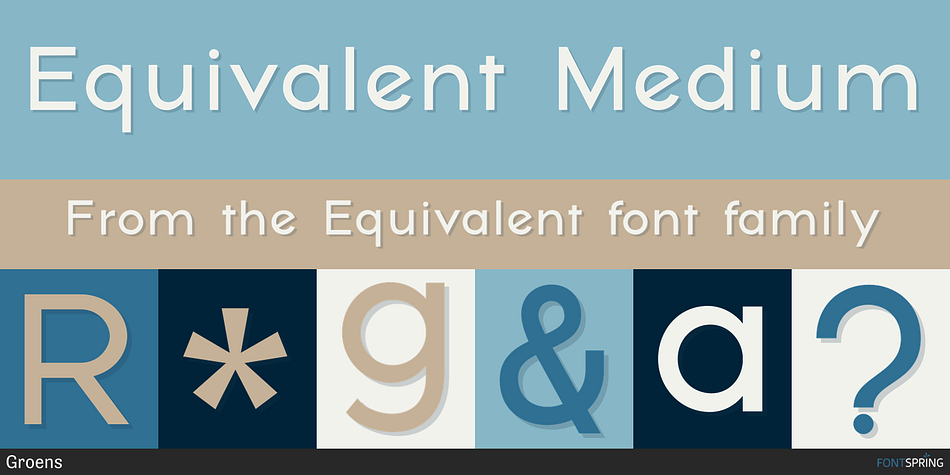 Equivalent Medium Font