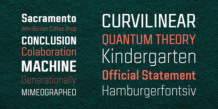 Mental font family by Horizon Type