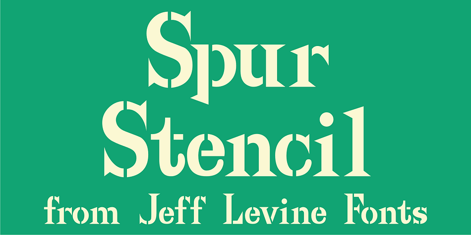 Spur Stencil JNL gets its inspiration from the single word ‘stencils’ lettered on a vintage package of Glass Wax Christmas stencils.