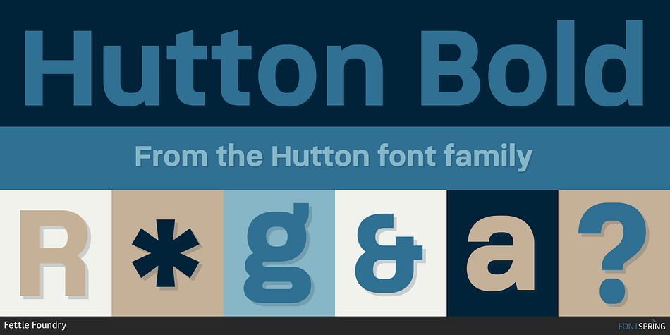 Hutton Bold Font