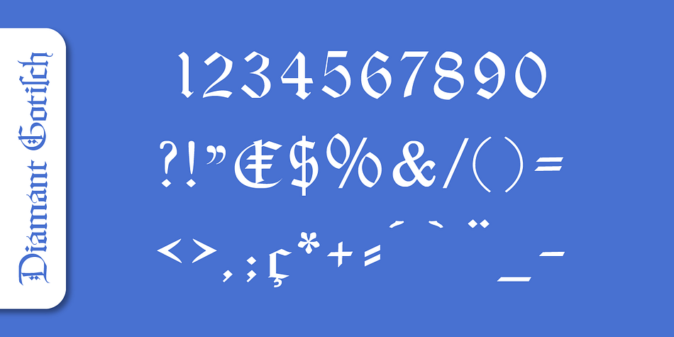 Today, blackletter fonts are mainly used decoratively.