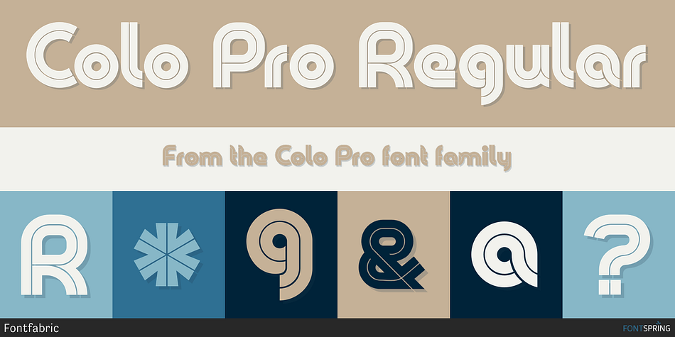Colo Pro Regular Font